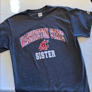 Medium Russell WSU sister shirt